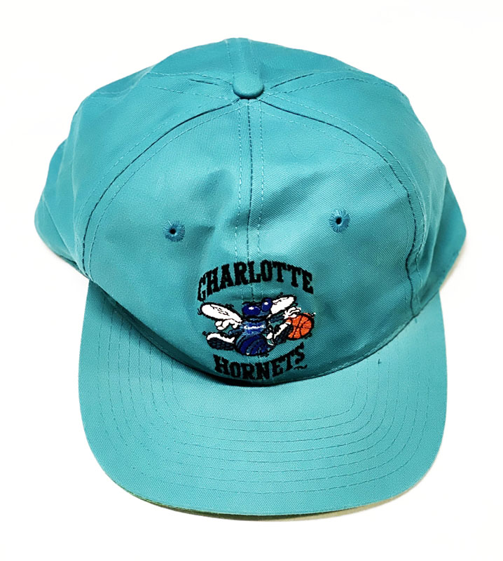 Casquette Snapback Vintage Charlotte Hornets Starter Bleu - NBA 90s - Taille Unique