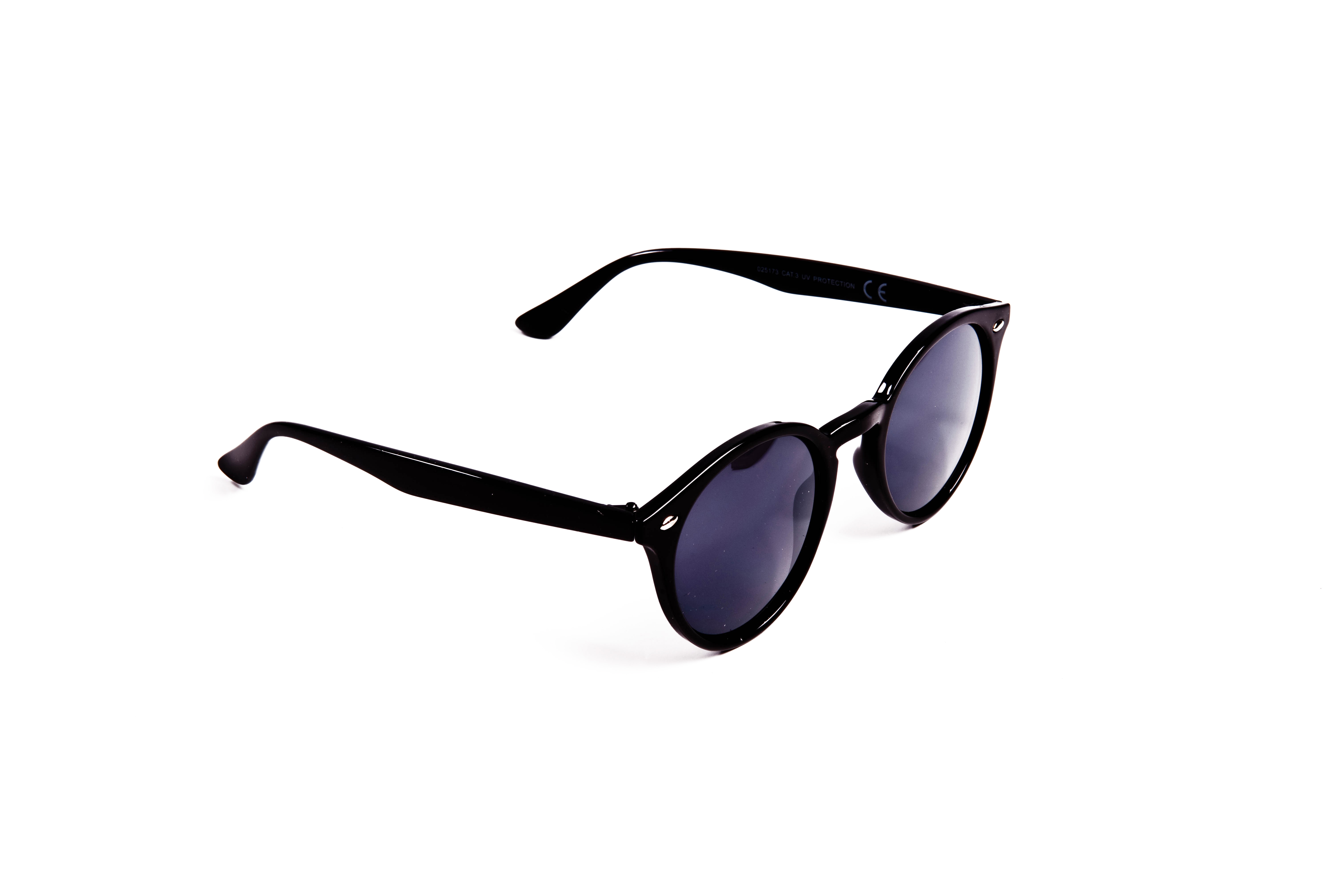 Lunette de Soleil - Homme - Femme - Accessoire - Look vintage - Noir