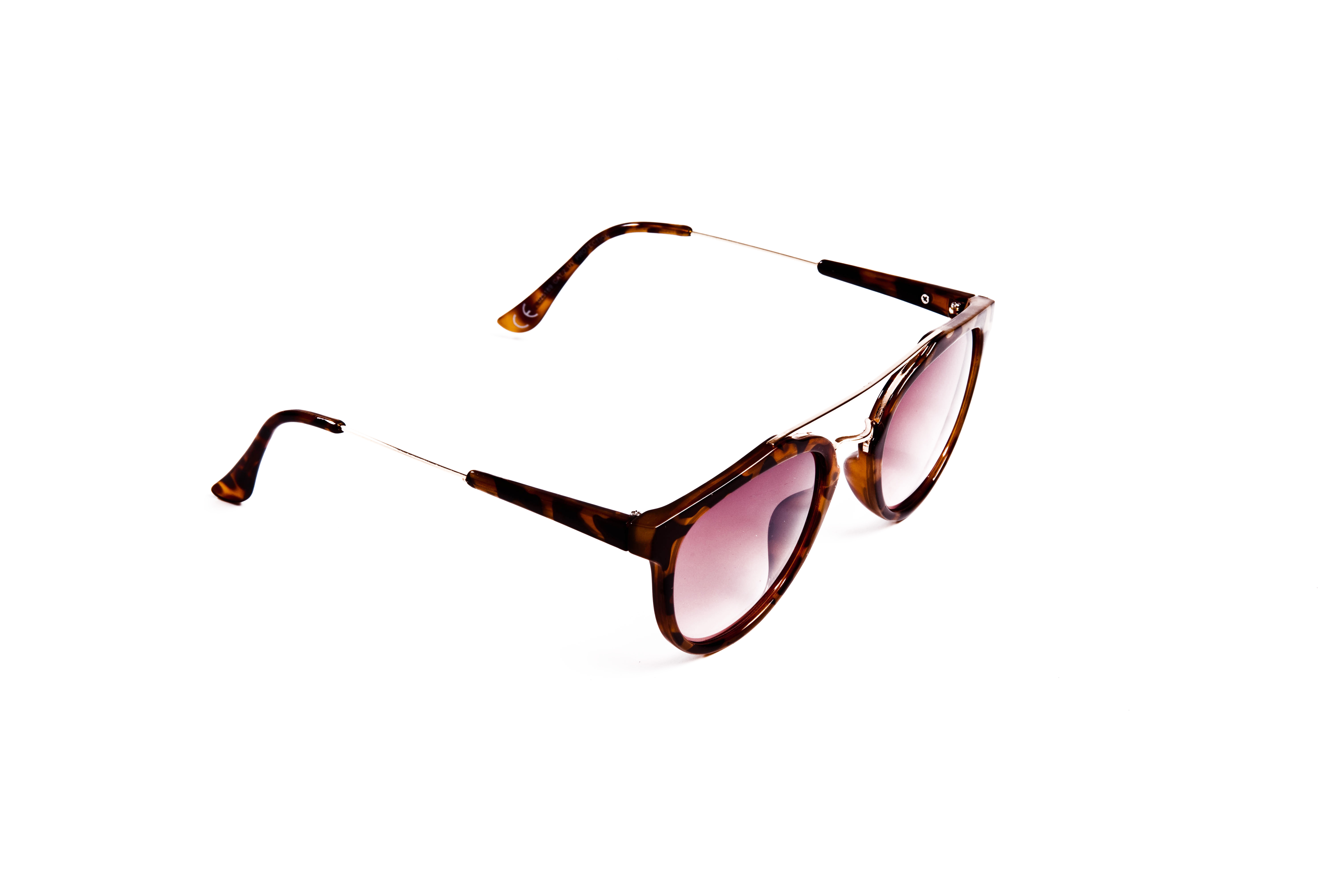 Lunettes De Soleil Rétro Femme - Forme Cat Eye Marron - Marque FGX Best Value - Protection UV