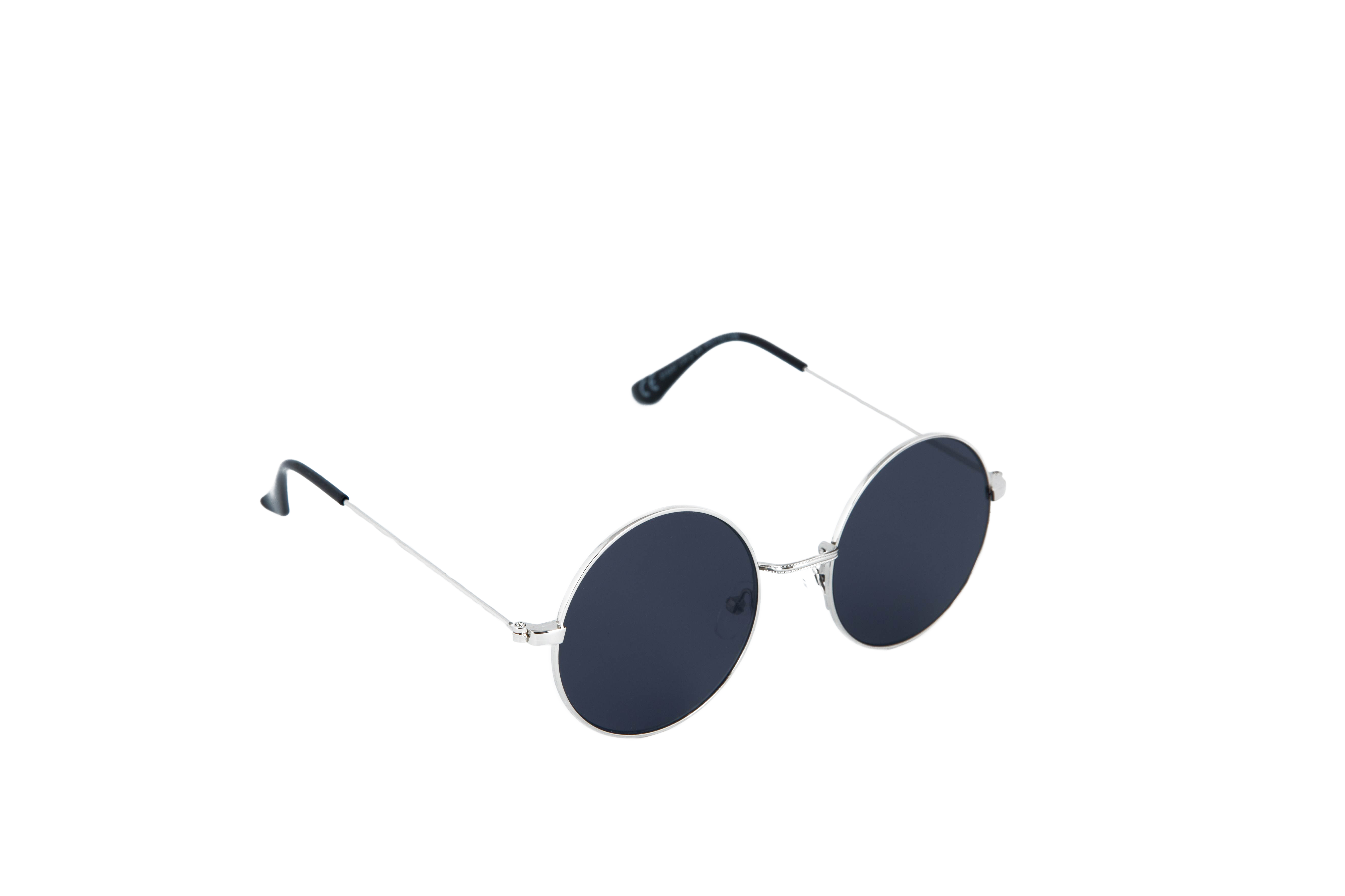 Lunette - Ronde - Homme - Femme - Accessoire - John - Métal Argenté