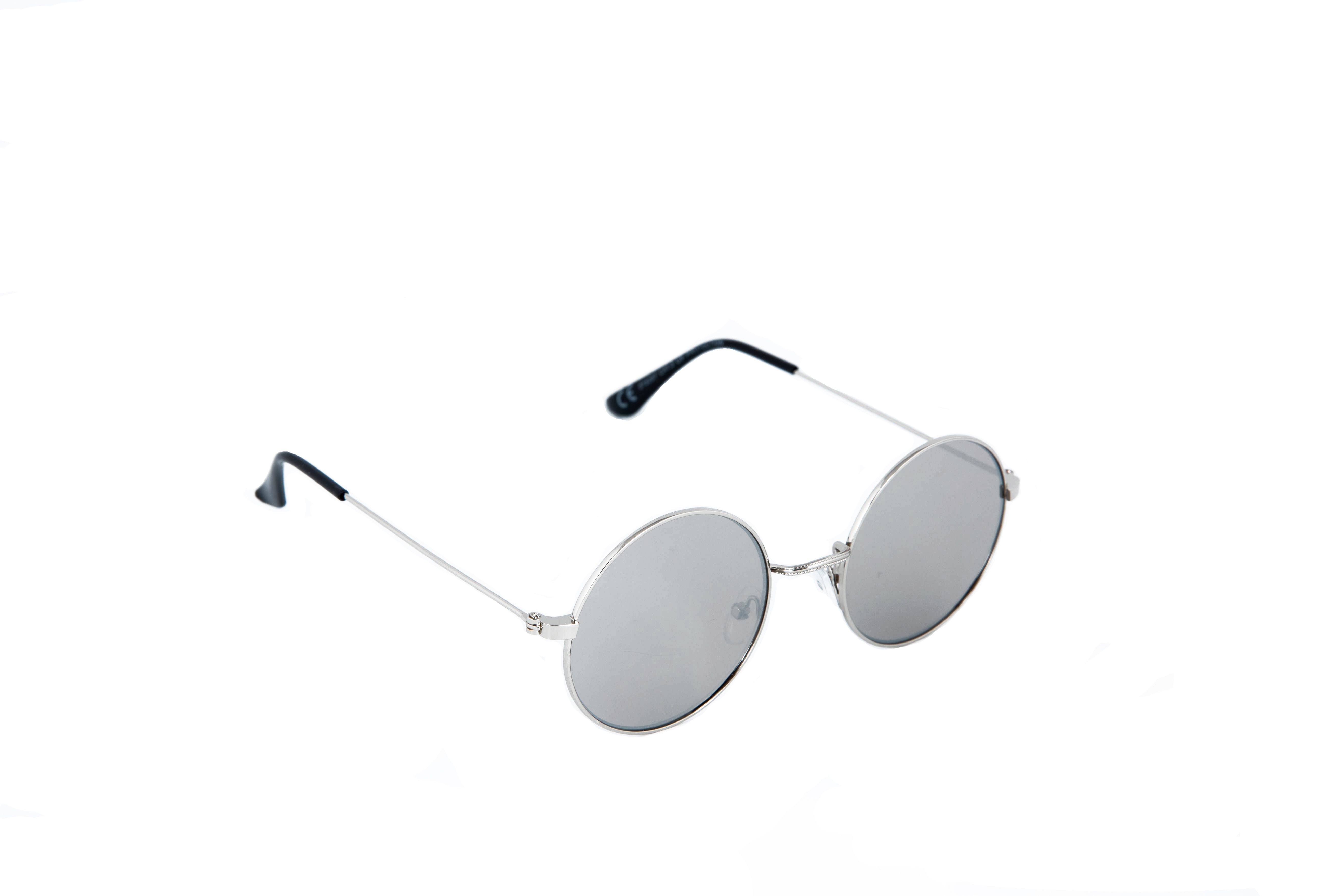 Lunette - Ronde - Homme - Femme - Accessoire - John - Métal Argenté