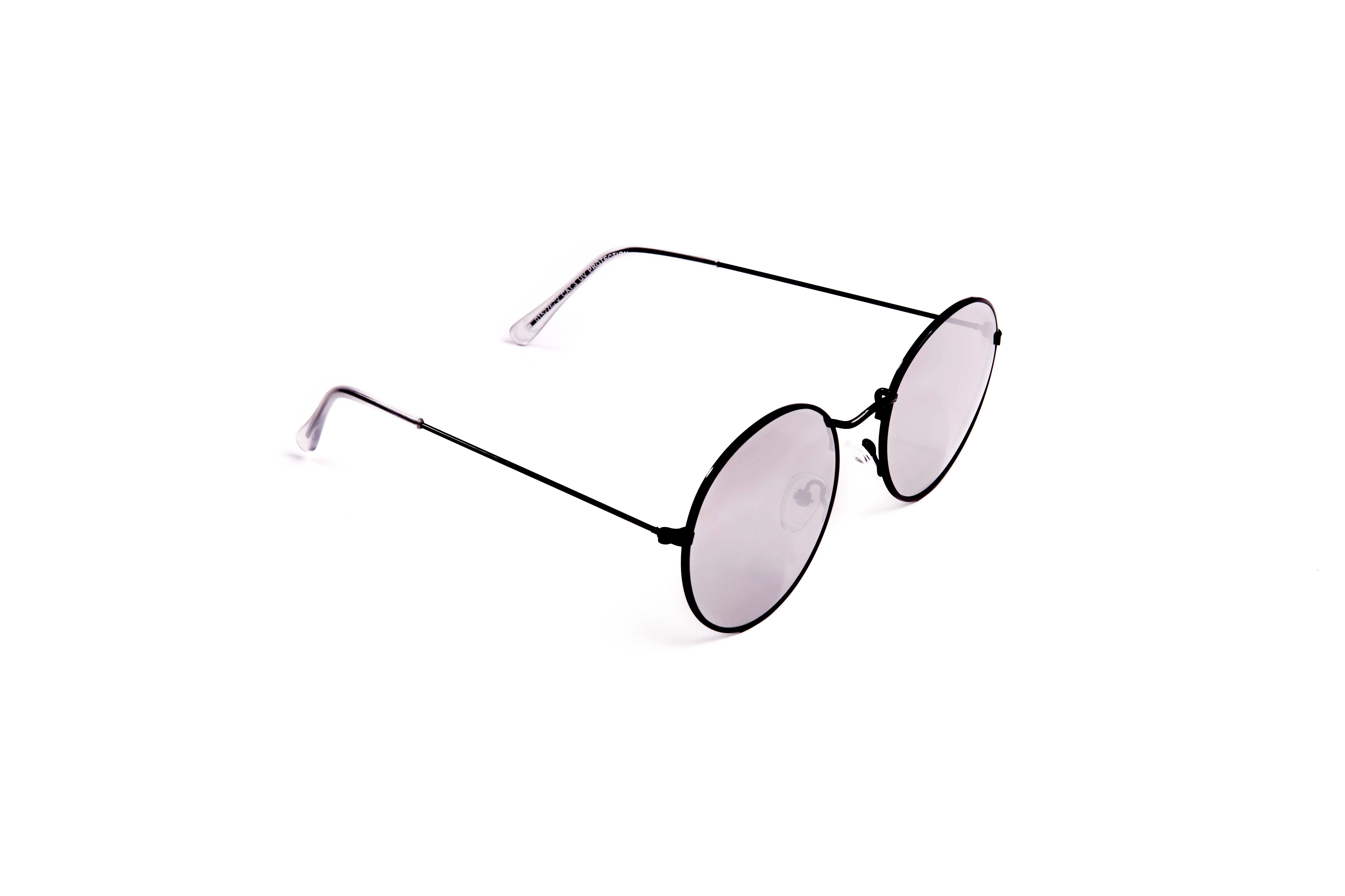 Lunette de Soleil - Homme - Femme - Accessoire - Ronde - Verres miroirs