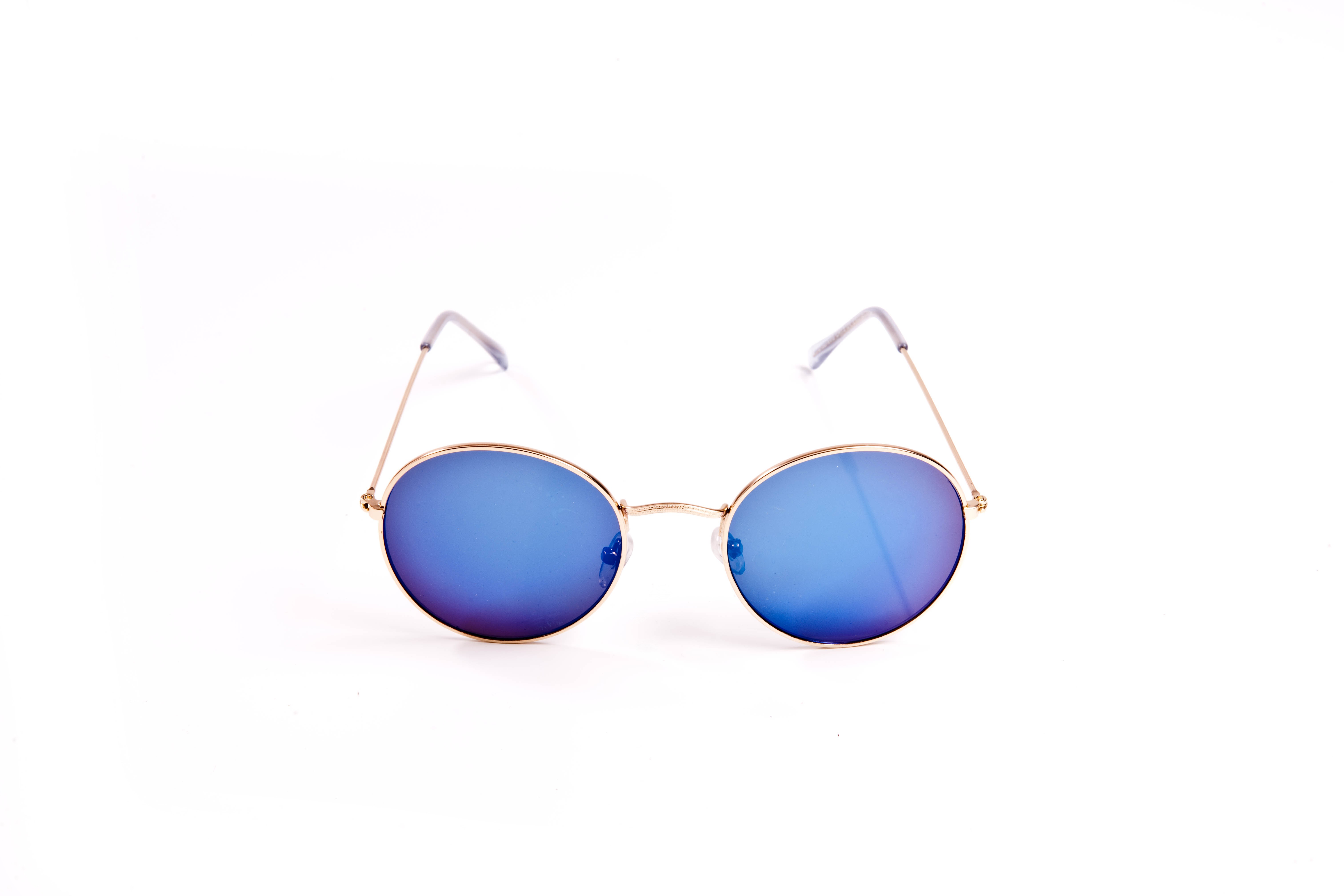 Lunette de Soleil - Homme - Femme - Accessoire - Ronde - Cuivre