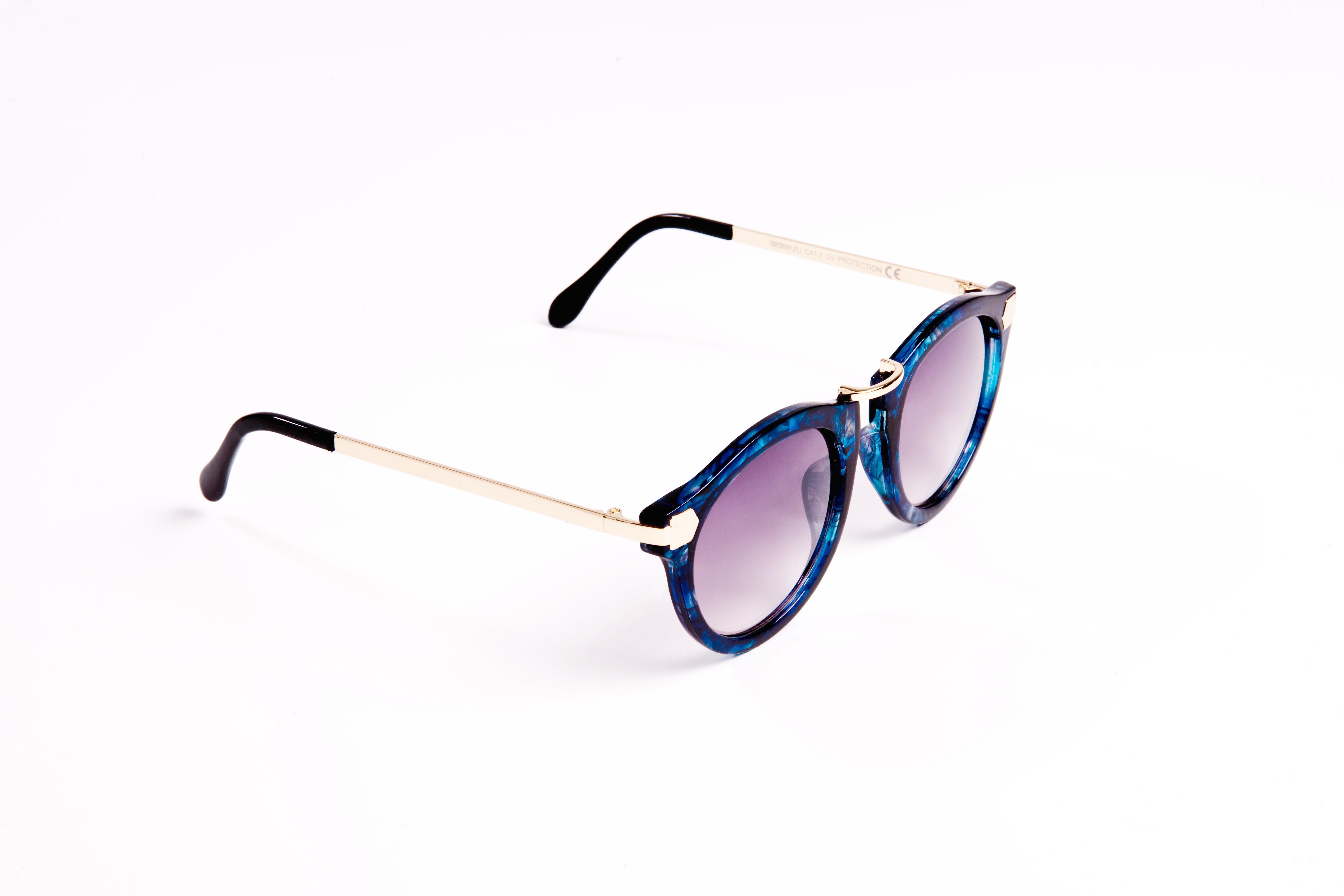 Lunettes Vintage MCS 314 Démi-monture – Métal Argent Multicolore, NOS, Taille 48/27/150, Unisexe