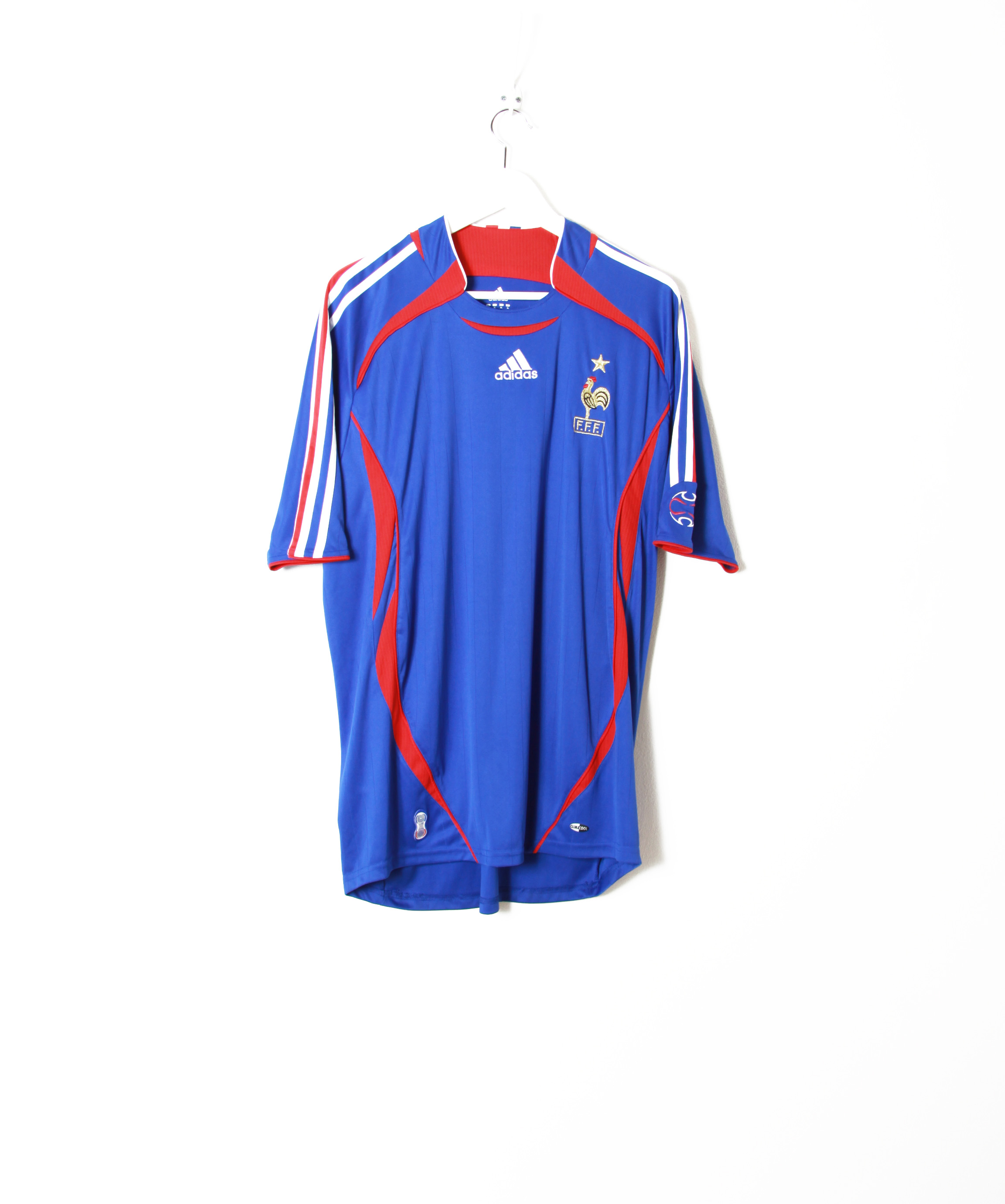 selva espacio Sudor Maillot Foot - Vintage - Adidas - Equipe de France - Tilt Vintage