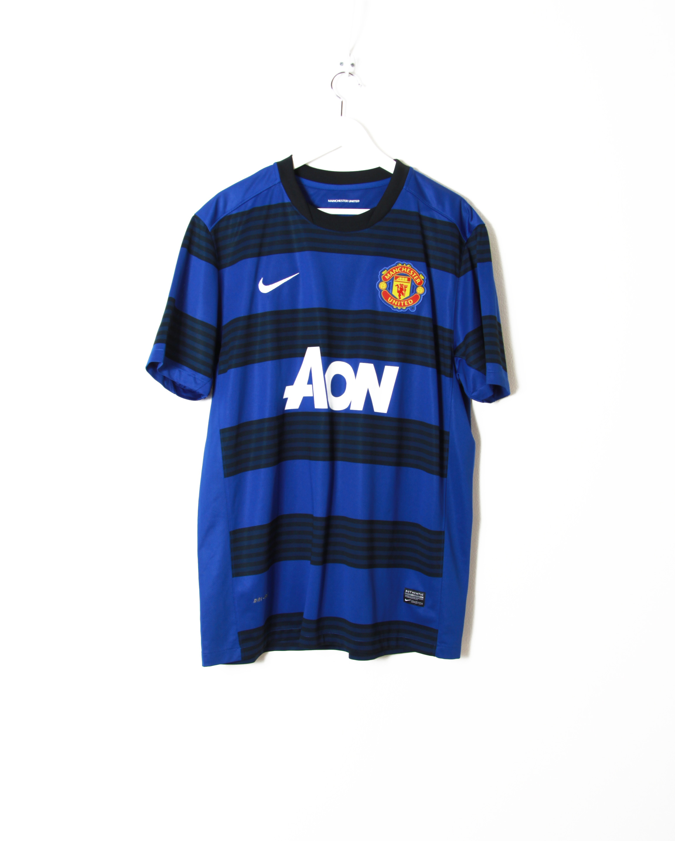 manchester maillot bleu