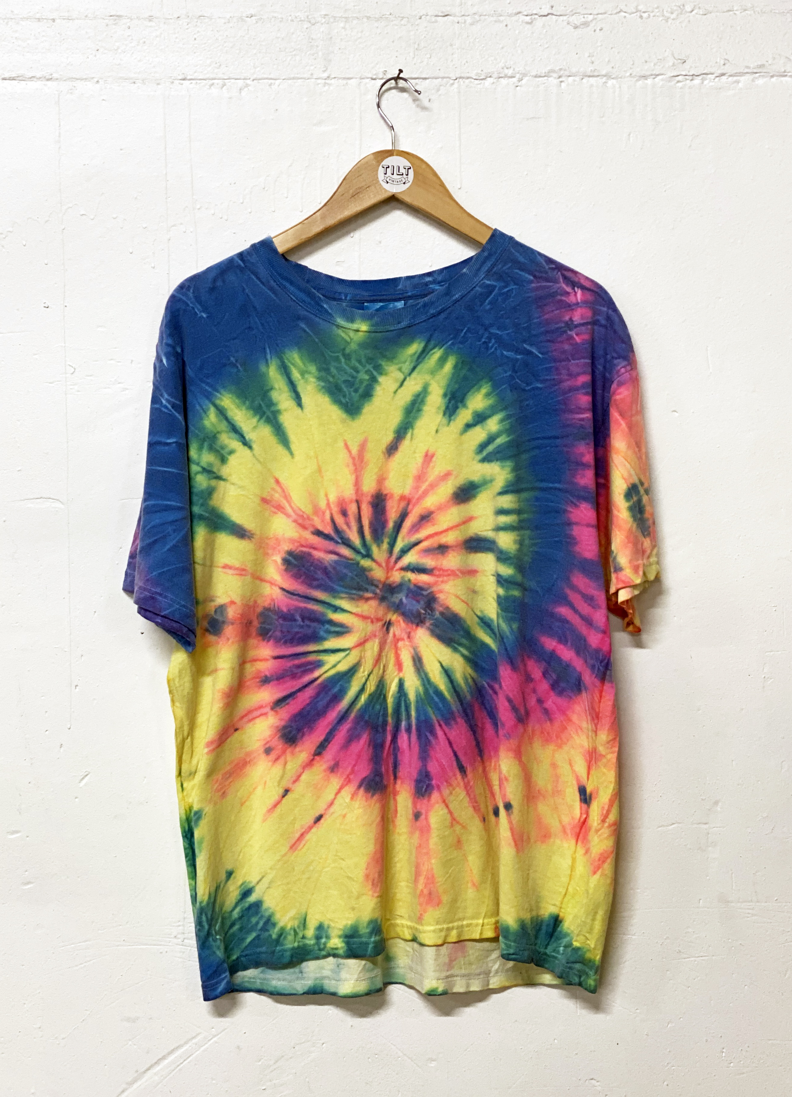 TShirt Vintage Tie & Dye Tee tshirt friperie Tilt Vintage