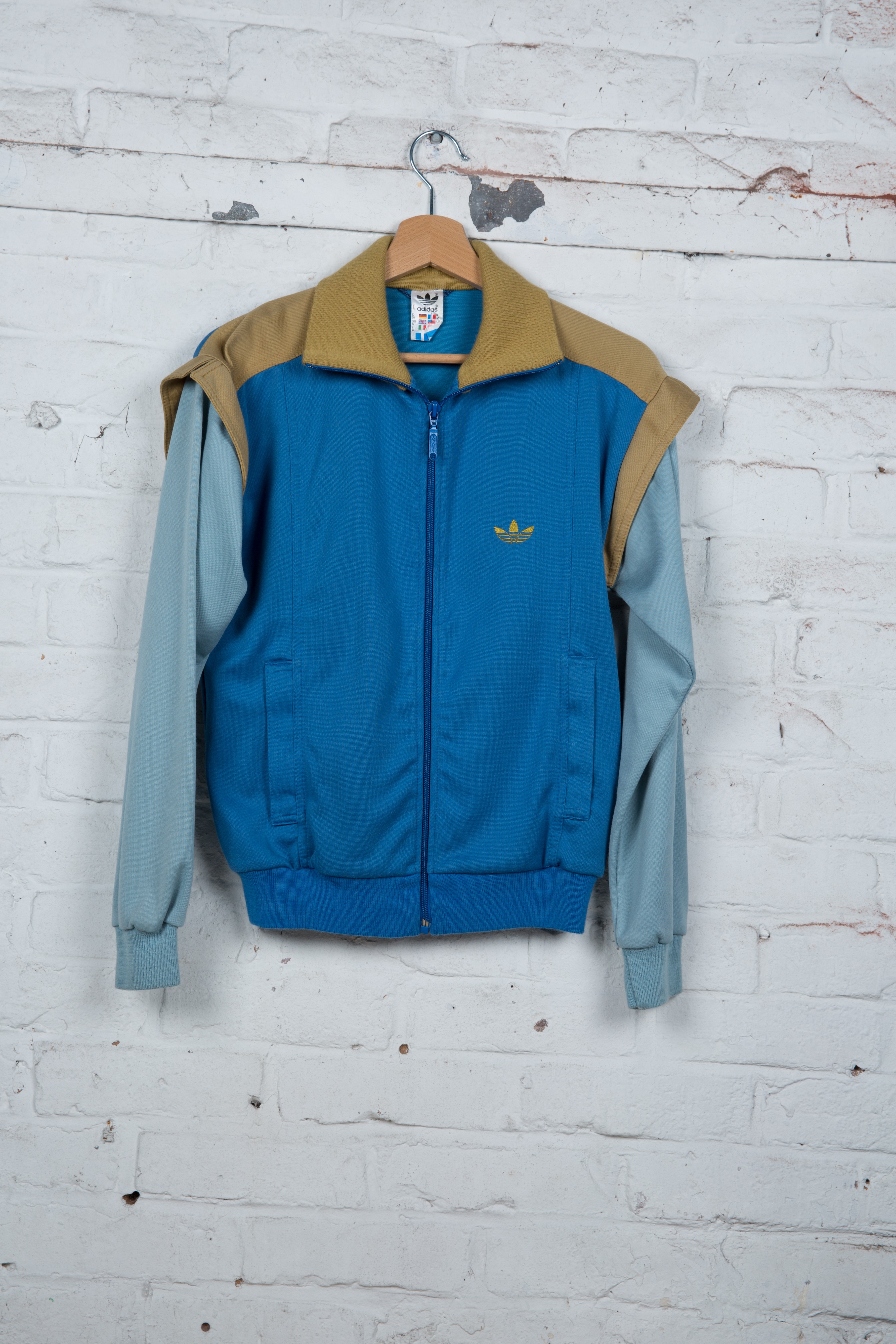 veste adidas bleu ciel