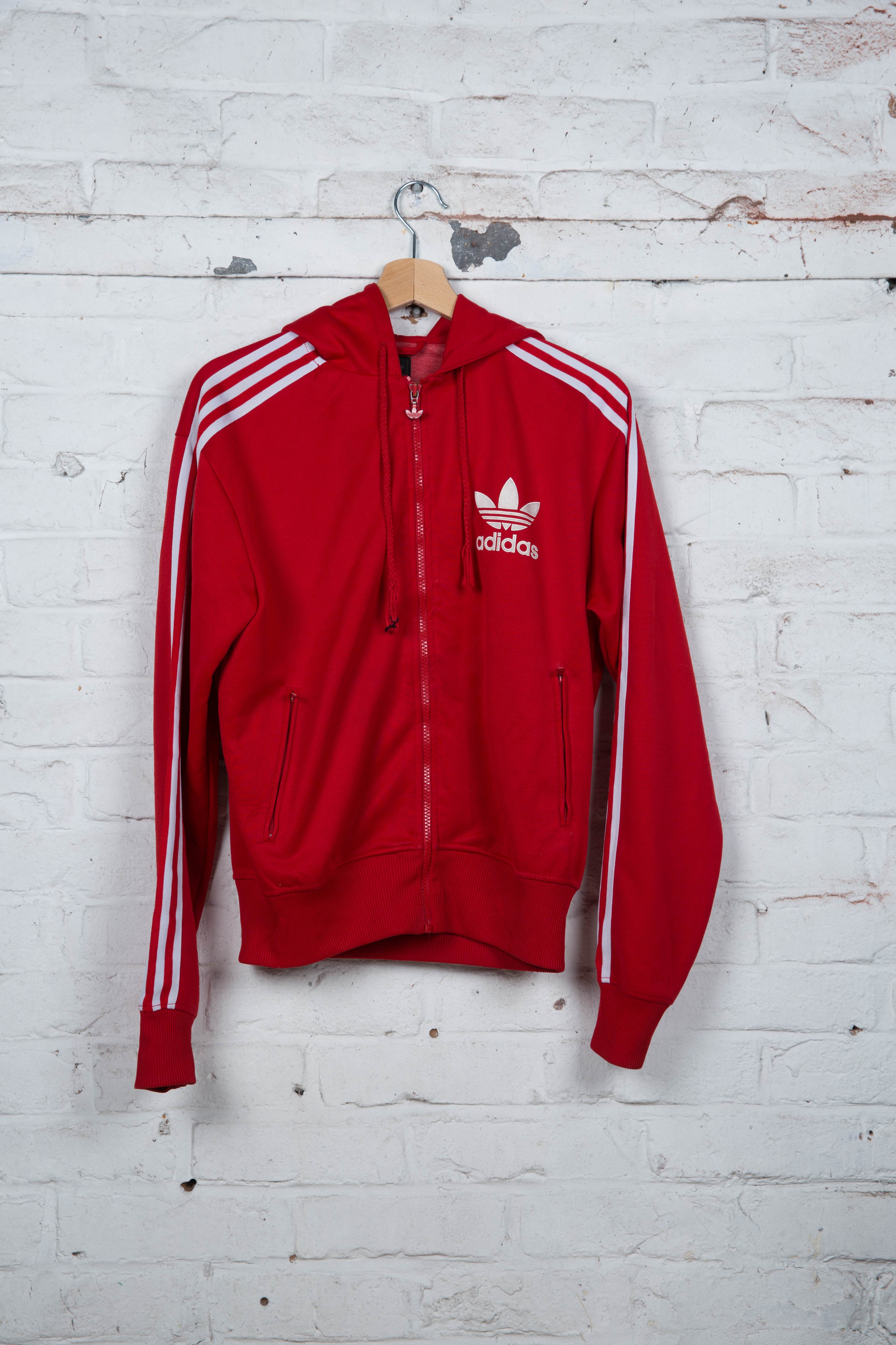 haut adidas rouge