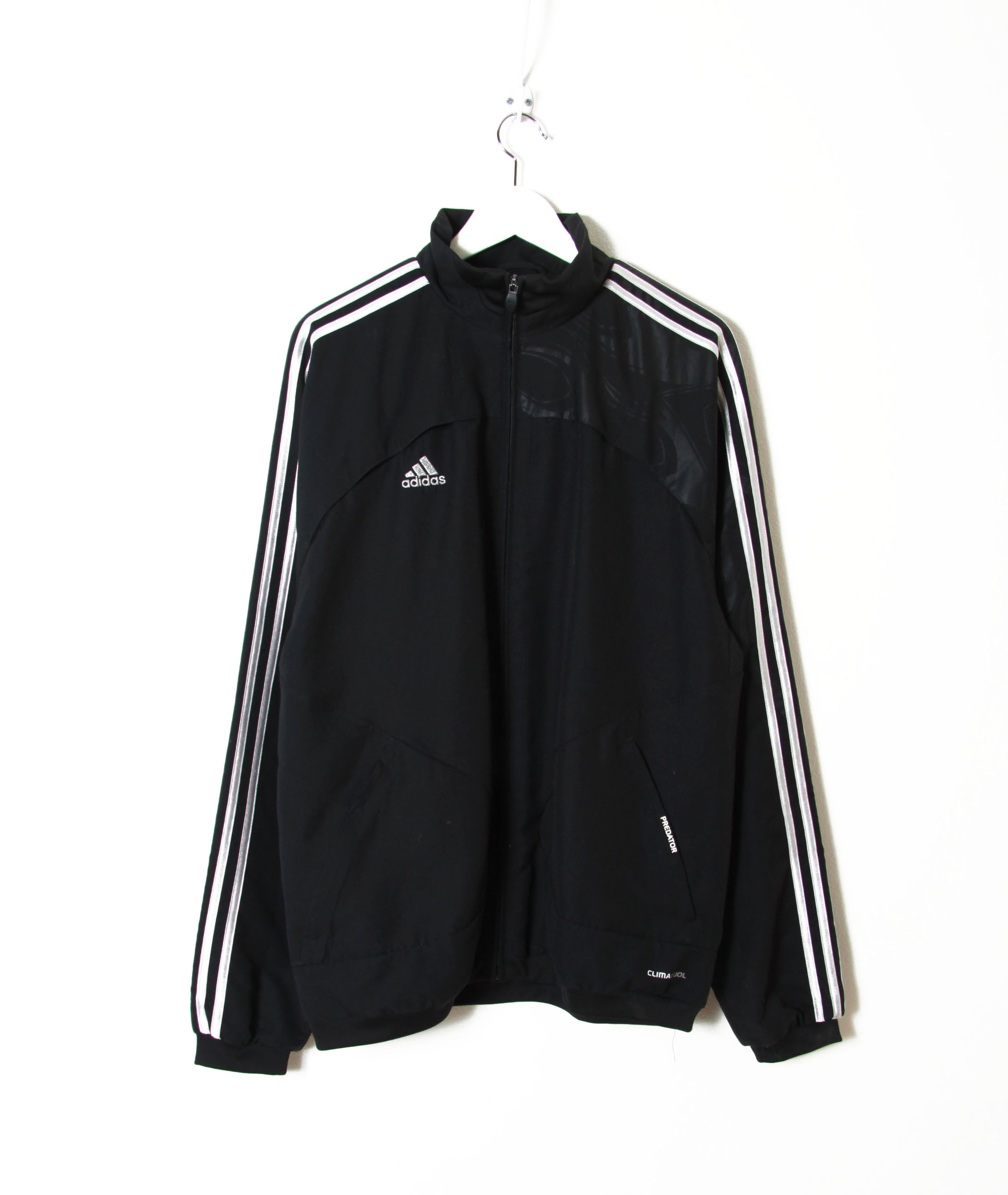 Veste de Jogging - Adidas - Vintage - Noir - Blanc - Tilt Vintage