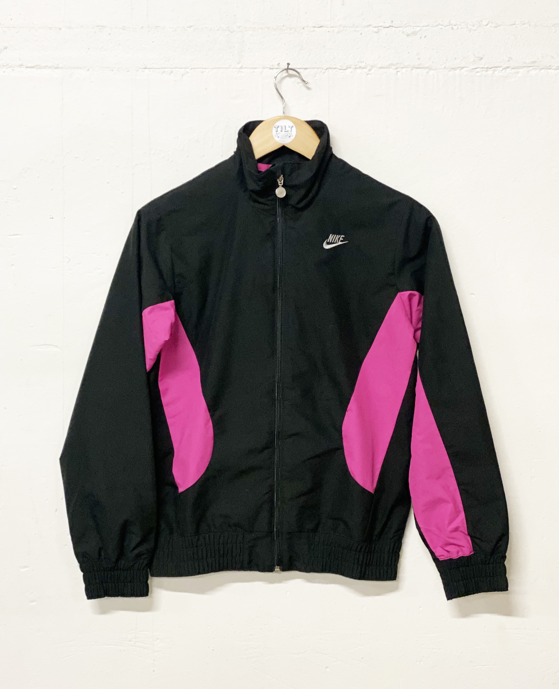 veste nike rose et noir