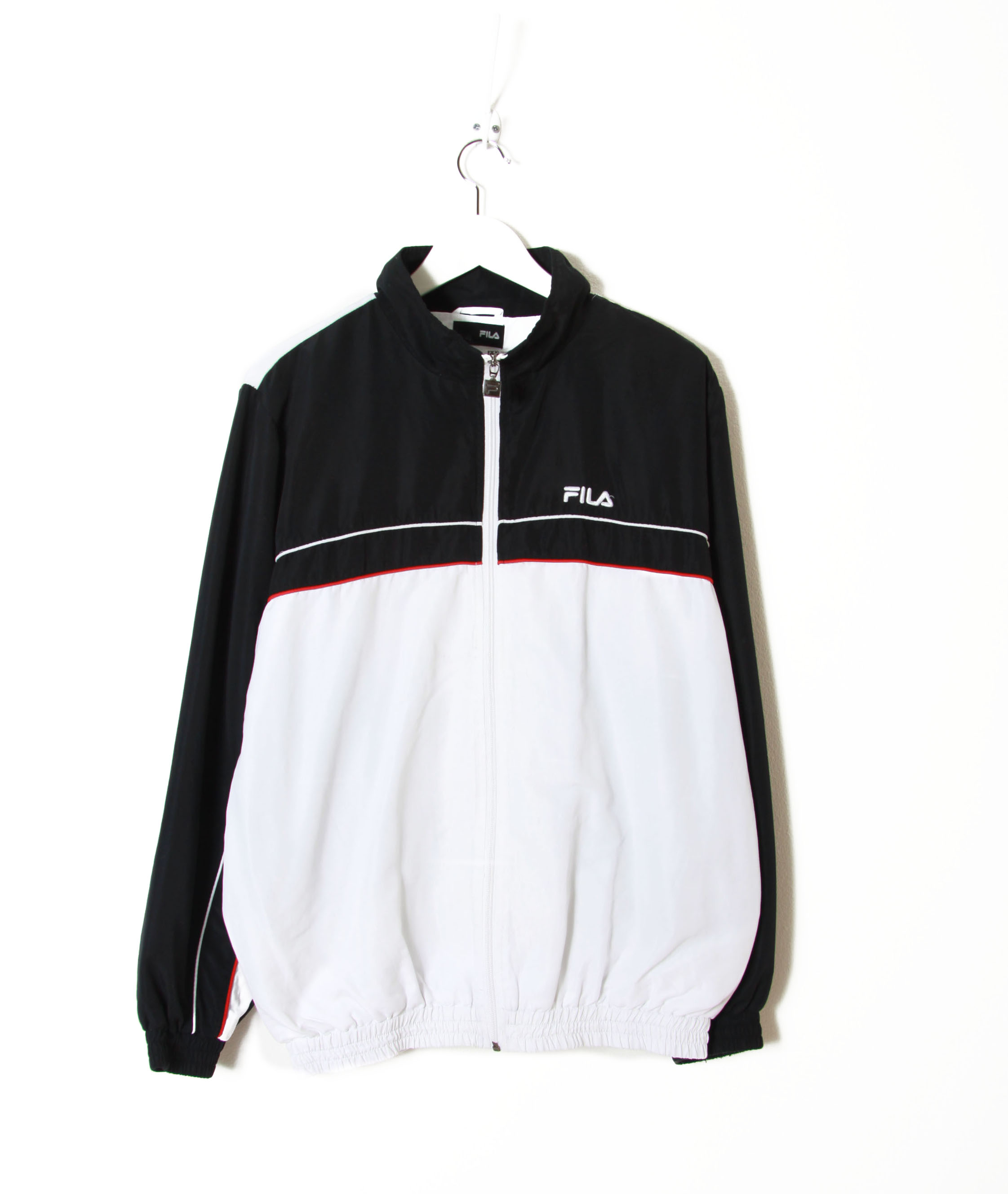 Veste de Jogging - Adidas - Vintage - Noir - Blanc - Tilt Vintage