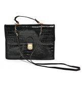 Cartable Verni Noir-1
