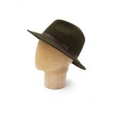 Chapeau Fédora en Laine avec Ceinture-6