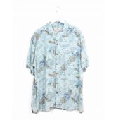Chemise Hawaii bleu motifs imprimé T XL-1