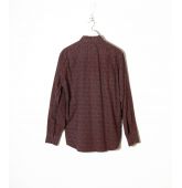 Chemise Homme Bordeaux et Motif T M - L-2