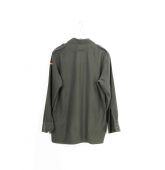Chemise Militaire 80's Vintage Verte-2