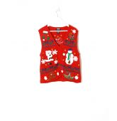 Gilet de Noël sans manche T M - L-1