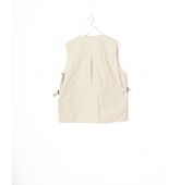 Gilet Utility Beige-2