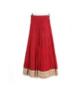 Jupe Bordeaux Vintage-1