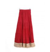 Jupe Bordeaux Vintage-2