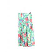 Jupe Imprimée motif à fleur Vintage-2