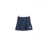 Jupe Lotto Bleu Unie Vintage-1