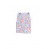 Jupe Motif Fleur Vintage-2