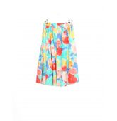 Jupe Motif Fleur Vintage-1