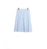 Jupe Motif Fleur Vintage-1