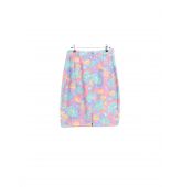 Jupe Motif Fleur Vintage-1