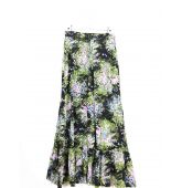 Jupe Motif Fleur Vintage-2