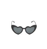 Lunette Coeur Noires Verres Noirs-1