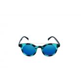 Lunette de Soleil Ecaille Bleu Turquoise-1