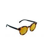 Lunette de Soleil Ecaille Verres Miroirs Oranges-2