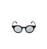 Lunette de Soleil Noire Verres Miroirs-1
