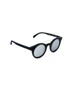 Lunette de Soleil Noire Verres Miroirs-2