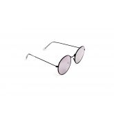 Lunette de Soleil Ronde Verres Miroirs-2