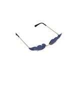 Lunette Flamme Bleu-2