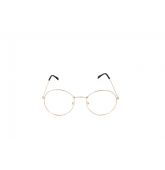 Lunette Ronde Dorée-1
