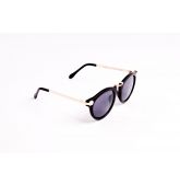 Lunettes de soleil monture noire-2