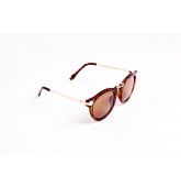 Lunettes de soleil monture marron-2