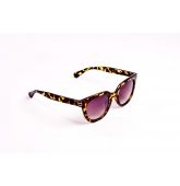 Lunettes de soleil ecaille avec nez clef-2
