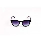 Lunettes de soleil monture noire avec nez clef-1
