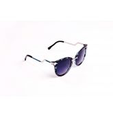Lunettes de soleil oversize écaille grise-2