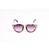 Lunettes de soleil monture multicolore bordeaux-1