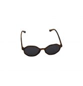 Lunette Marron Ecaille Verres Noirs-1