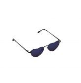 Lunette Coeur Métal Bleu-2