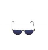 Lunette Coeur Métal Bleu-1