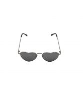 Lunette Coeur Métal Grise-1